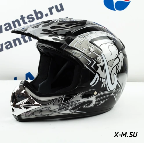 Шлем кроссовый Avantis Lead, Черный Шлем кроссовый Avantis Lead, Черный