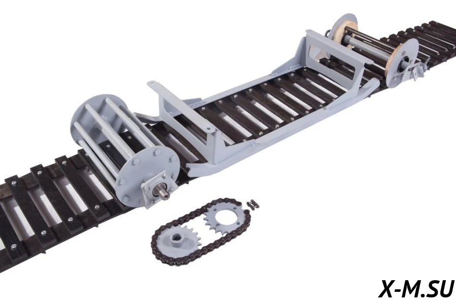 Съемный Модуль Повышающий Проходимость для всесезонных мотобуксировщиков. (Третья гусеница) Съемный Модуль Повышающий Проходимость для всесезонных мотобуксировщиков. (Третья гусеница)