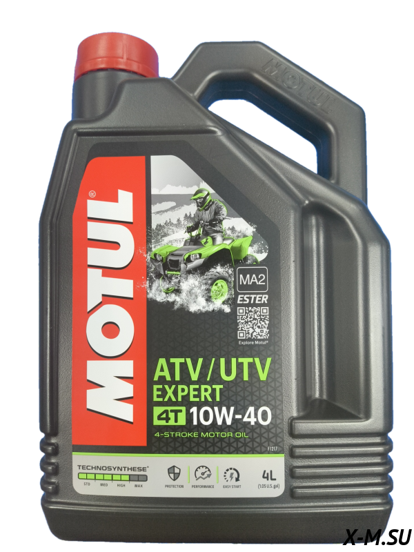Масло моторное 10w40 п/син. 4Т ATV-UTV Expert 4л Масло моторное 10w40 п/син. 4Т ATV-UTV Expert 4л