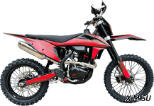 Эндуро / кроссовый мотоцикл BSE T4 Red (ZS172FMM-5)