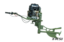 Мотор болотоход Бурлак-М2 Loncin 30 лс, эл.запуск