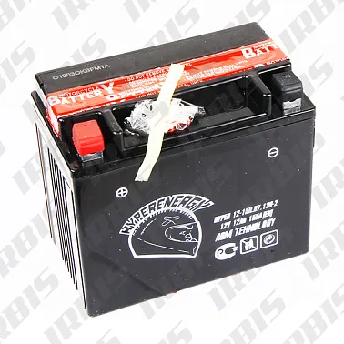 Аккумуляторная батарея 12V12Ah (150x87x130) (сухозар., необслуж.) (+кислота) HYP